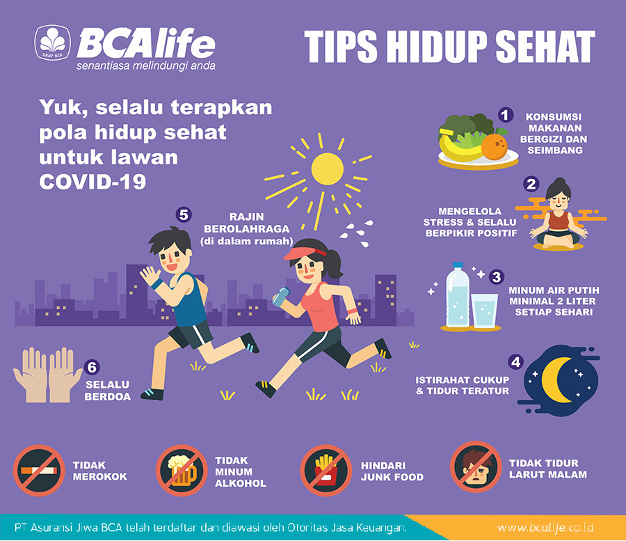Tips Kembangkan Gaya Hidup Positif dan Sehat